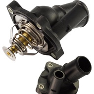 TOPAZ 3M4Z-8575-B Thermostat Assembly with Housing Compatible with 2003-2011 Ford Escape Mercury Mil