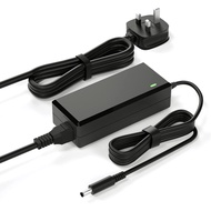 Dell 19.5V 3.34A 65W Slim Black Power Adapter with 4.5mm x 3.0mm Pin Size Charger Compatible with Pa