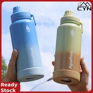 304 Stainless Steel Thermos Cup Outdoor Sports Large Capacity Kettle New Space Kettle Gradient Water