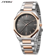 SINOBI Top Luxury Men's Rose Golden Watches Fashion Business Man's Quartz Wristwatches Stainless Steel Montre Homme SYUE