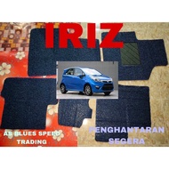 🔥KARPET IRIZ COIL 12MM FULLSET FLOOR MAT IRIZ NEWS PROTON IRIZ