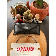 Vintage frame/vintage eyewear 80's Brand: Casablanca Size: 54-16 Made in Italy Rare