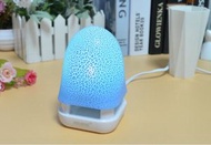 USB迷你小音響-JT050-藍-七彩裂紋