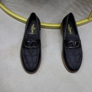 1: 1 Original Standard AAA+VT Men's Moccasin Shoes 2025 Spring Summer New Style Fabric Stitching Cow