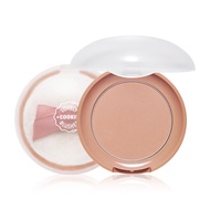 ETUDE Lovely Cookie Blusher #BE101 Ginger Honey Cookie 4g | Glowing & Natural Powder Blush with Long
