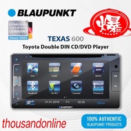 BLAUPUNKT TEXAS 600 TOYOTA DOUBLE DIN CD DVD BLUETOOTH USB PLAYER | PLAYER KERETA | TEXAS 600