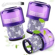 Filter for Dyson V11, 3 Pack Filters for Dyson V11 V15 SV14 SV17 SV22 Detect Animal Absolute Extra P