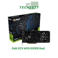 GeForce PALIT RTX 4070 SUPER Dual 12GB  Graphics Cards - NED407S019K9-1043D