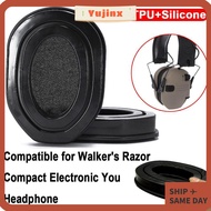 YUJINX 1 pair Earphone Cushions, Silicone TPU Headphone Ear Pads, Headphone Accessories Replacement 