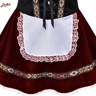 DA4 Women Oktoberfest Costumes Bavarian Costume Drindles Dress Beer Girl Outfits for Halloween Party
