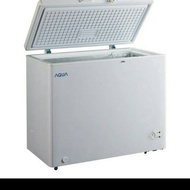 (bestseller) aqua aqf 150 fr chest freezer box 150fr 146 liter khusus
