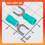 [20 Pieces]- SV3.5-6 Cos Y-shaped Head With Wire Cover 2.63-4.6mm2 M6 Screws Green SmartFix Componen