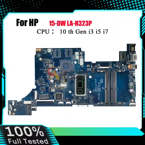 LA-H323P For HP Pavilion 15-DW Laptop Motherboard L68076-601 L51986-601 With i3 i5 i7 8th 10th Gen C