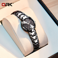 [รับประกัน 1 ปี] OPK นาฬิกาผู้หญิง ของแท้ สายสแตนเลส กันน้ำ ปฏิทิน ใหม่ ส่องสว่าง