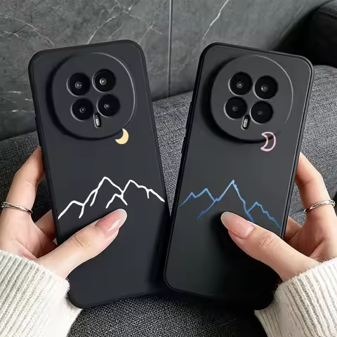 Sun Half Moon Mountain For Huawei Mate Pura 80 70 Nova 14 13 Pro Ultra Honor X60i X70i X60 X50 X9d X