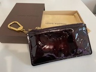 LV 酒紅色漆皮散子包