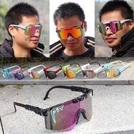 Original Pit Viper Sports Sunglasses Men Mtb Bike Shades Polarized TR90 Mirrored Lens Sun Glasses Wo