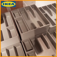 (Ready Stock) IKEA SMACKER Cutlery tray, grey 31x26 cm / tempat letak sudu