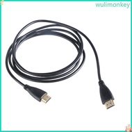 WU HDTV to HDTV Cable 1080P  Speed HDTV Cable HDTV Cord Male to Male for Monitors Camera Gaming Cons