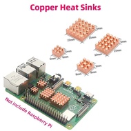 VN Raspberry Pi 4 Heat Sink Metal Copper Heatsink Passive Cooling Pad Heat Dissipation Radiator for 