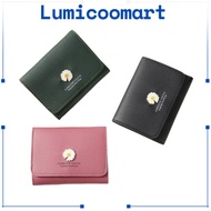 LM - FOLDING WALLET Q27 FOLDINGWanita WITH DAISY FLOWER MOTIF WALLET LATEST IMPORTED FASHION MINIWan