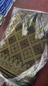 Kain pasang songket tenun asli