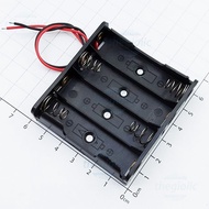[3 Pieces]- Battery Box, 4xAA Battery Tray 15cm Extension Cord