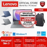 Lenovo IDEAPAD SLIM 3i IP3 14IRU8 5MID 5PID INTEL CORE i3-1315U 8GB 256/512GB WIN 11 HOME + OFFICE H
