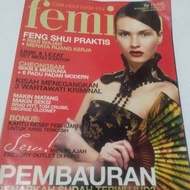 majalah Femina murah tahun 2005 cover Albina