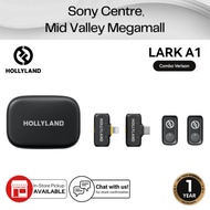 Hollyland Lark A1 wireless microphone Hi-Res Audio 3-Level Noise Cancellation Custom EQ & Reverb