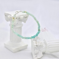 4mm Natural Amazonite Bracelet (Amazonite Bracelet Nature) Feng Shui UME OMBRE
