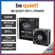 PSU / BE QUIET SFX L POWER / 500W / 80 PLUS GOLD / SFX L / FULL MODULAR / 3 YEARS WARRANTY /