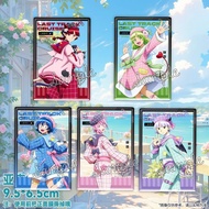 Welcome To Demon School Iruma-kun KeyChain Transparent Card Key Chain Plaid Sailor Suit Key Ring Ali