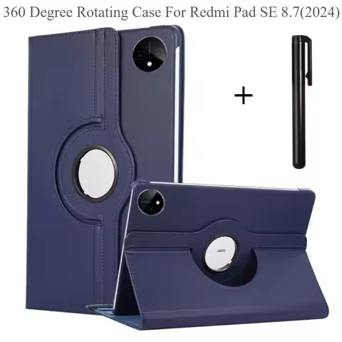 360 Degree Rotating Case For Redmi Pad SE 8.7"8 7 Tablet Cover Xiaomi Redmi Pad SE 2024 8 7 4G(8.7in
