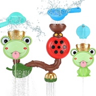 1-3 Years Old Children Bath Toys, 1 2 3 4 5 6 Years Old Toddler Bathtub Toys, Baby Bath Rotating Wal