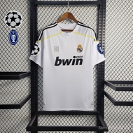 2009-10-Season Real Madrid Retro White Short Sleeve Home Shirt WHNA