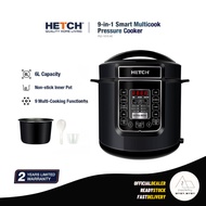 HETCH 9-in-1 Smart MultiCook Pressure Cooker & Rice Cooker (1000W/6L) PSC-1610-HC | Multi Cooker | R