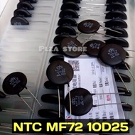 NTC 10D 25 Besar Thermistor MF 72 10D25 Ntc 10D 25 10ohm temperature sensor temperatur censor kualit