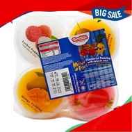 (4pcs) HALAL, Jelly Nata Decoco, Puding Nata De Coco Assorted Pudding with Nata De Coco 100g
