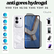 LAYAR ANTI-SCRATCH HYDROGEL VIVO Y 29 5G/4G Y29S Y29T 5G y28 MATTE SPY CLEAR BLUE MATTEBLUE SCREEN P