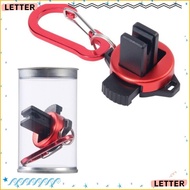 LETTER Fishing Rod Holder, Aluminum Alloy Lure BFS Fishing Tackle, Tackle Portable Fly Fishing Tools