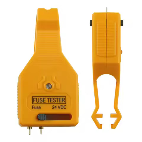 Universal Fuse Tester Multifunctional DC 24V Checking Blade Fuse Checker Puller Tool Auto Fuse Teste