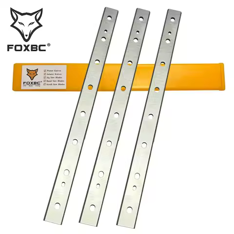 FOXBC 333 mm HSS Planer Knives Replacement for DeWalt DW735 DW735X, 13 inch Planer Blades DW7352 for