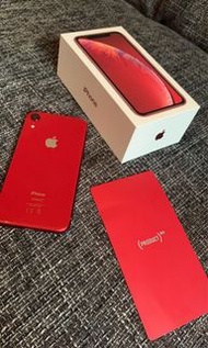 APPLE 稀少 紅色 iPhone XR 128G 約近全新 高容量 刷卡分期零利率