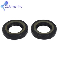2Pcs Prop Shaft Oil Seal 93101-17054-00 for Yamaha Outboard 8HP 9.9HP 15HP 20HP Engine Replacement 8