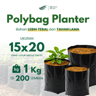 Polybag 15x20 1 Kg Polybag for Seedling Plants