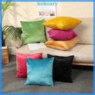 KOK Pillow Cover 45x45cm Square Throw Pillow Cover Dormitory Bed Sofa Decoration