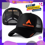 Qila Store Topi Trucker EIGER - Topi Distro EIGER Logo - Topi EIGER Pr