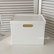 White Mobile Storage Box Household Organizer