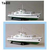 [dksqer] 1/100 Lilla Weneda Coastal Ferry Boat Model Kit Game Office Decor Gifts